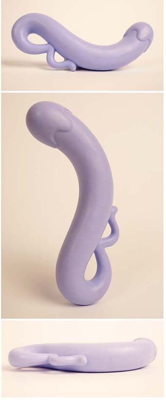 gode mauve pour femme anal vaginal ergonomic